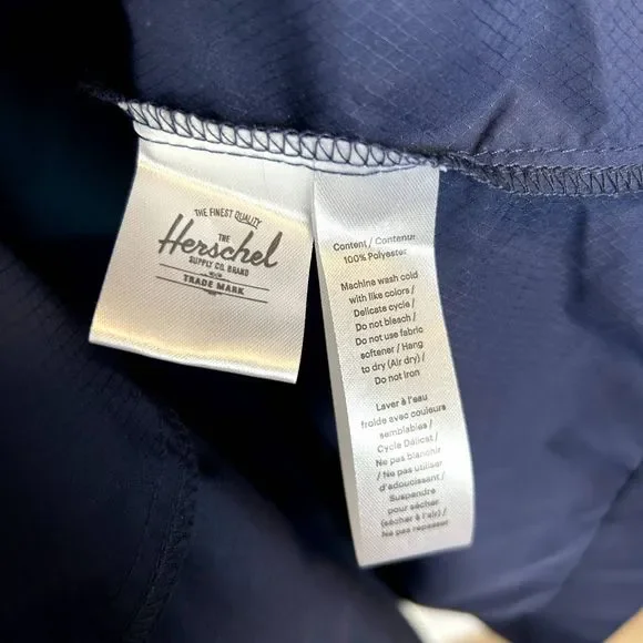 Herschel Voyage Coach Jacket Windbreaker Jacket Large Long Sleeve Snap - Picture 11 of 16